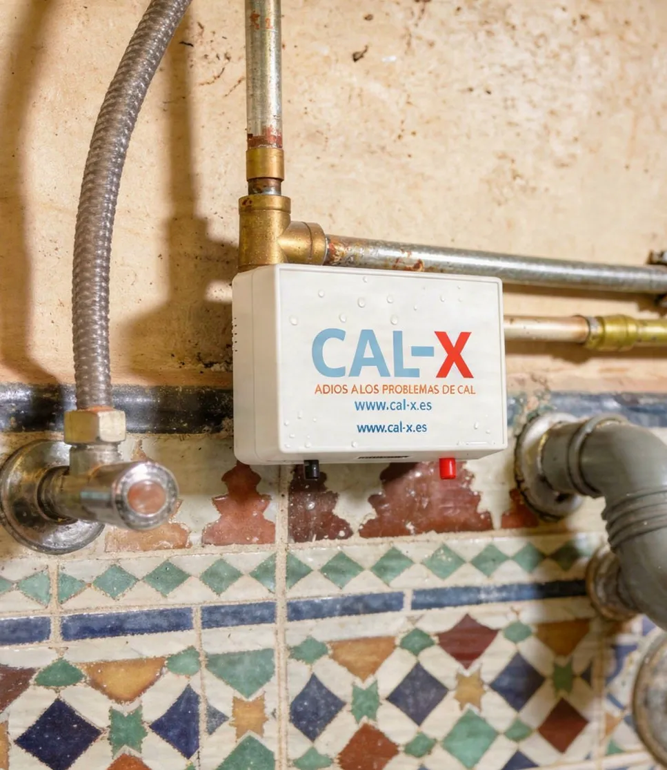 Système anti-calcaire Cal-X installé sur circuit d’eau à Tanger